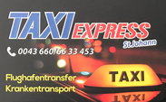 Logo vom Taxiunternehmen Taxi Express